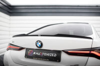 Maxton Design Attachment Rear Spoiler Cap black gloss - 21+ BMW i4 G26 M-Package