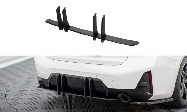 Maxton Design Street Pro Rear Bumper red - 22+ BMW 3 Series G20/G21 Facelift M-Package