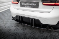 Maxton Design Street Pro Rear Bumper red - 22+ BMW 3 Series G20/G21 Facelift M-Package