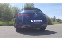 FOX Endschalldämpfer + Vorschalldämpfer - 1x50 Typ 10 - 15+ Renault Megane IV GT