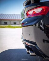 FOX Final Silencer with 2 exhaust flaps black 2x100 Typ...