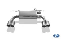 FOX Endschalldämpfer 2x80 Typ 25 - BMW F30/F31...