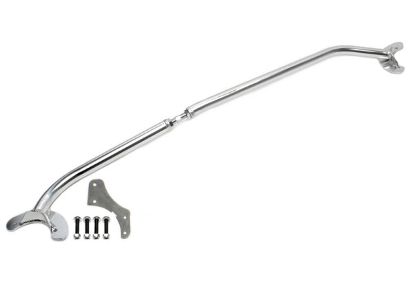 TA Technix Front Upper Strut Bar Aluminium silver - 96-05 Audi A3 8L / 96-05 Seat Leon 1M / 96-05 Seat Toledo 1M / 96-05 Skoda Octavia 1U / 96-05 VW Bora 1J / 96-05 VW Golf 4 1J