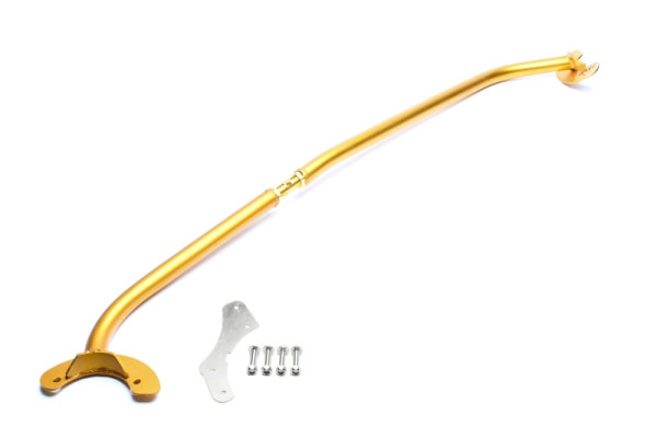 TA Technix Front Upper Strut Bar Aluminium gold - 96-05 Audi A3 8L / 96-05 Seat Leon 1M / 96-05 Seat Toledo 1M / 96-05 Skoda Octavia 1U / 96-05 VW Bora 1J / 96-05 VW Golf 4 1J