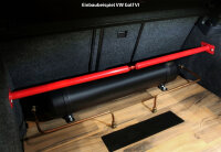 TA Technix Domstrebe Stahl hinten oben rot - 96-05 Audi A3 8L / 96-05 Seat Toledo 1M / 96-05 Seat Leon 1M / 96-05 Skoda Octavia 1U / 96-05 VW Bora 1J / 96-05 VW Golf 4 1J