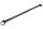 TA Technix Rear Upper Strut Bar Steel black - 82-94 BMW 3 Series E30