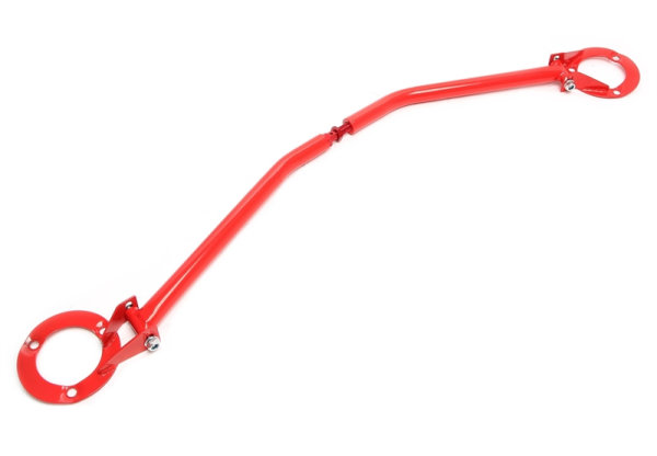 TA Technix Front Upper Strut Bar Steel red - 98-07 BMW 3 Series E46 316i/318i/320 (w/o TD / 4-Cylinder)