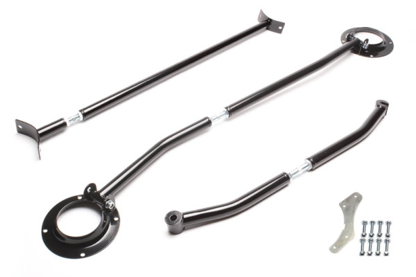 TA Technix Bar Kit Steel black - VW Corrado 53I / VW Golf 2 19E / VW Jetta 2 19E (w/o 16V / VR6)