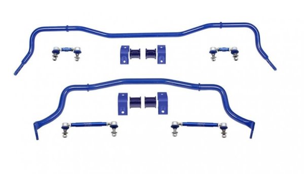SuperPro Sway Bar Heavy Duty Hollow Set 35/25 mm adjustable - 14+ Ford Mustang S550