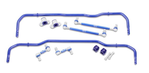 SuperPro Sway Bar Set 24/24 mm + End Links adjustable - Audi / Seat / Skoda / VW Models