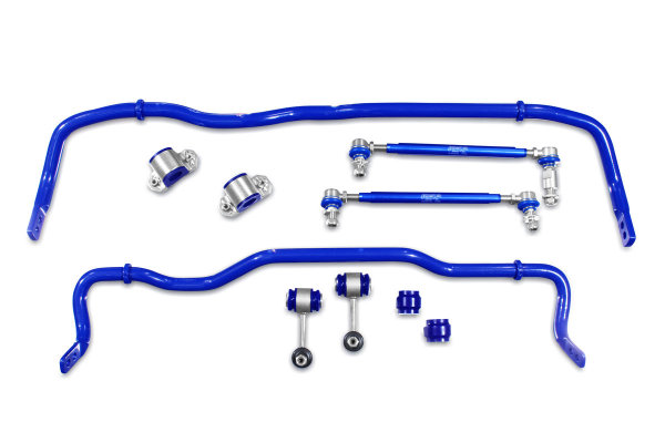 SuperPro Sway Bar Set 26/24 mm + End Links adjustable - Audi / Cupra / Seat / Skoda / VW Models