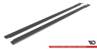 Maxton Design Street Pro Side skirts extension extension black - 17-22 Honda Civic Sport