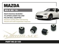 Hardrace Rear Knuckle Bushings (Pillow Ball) - 15+ Mazda MX-5 ND