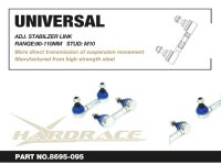 Hardrace Reinforced Stabilizer Link M10 (90-110 mm adjustable) - universal