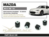 Hardrace Rear Knuckle Bushings (Pillow Ball) - 15+ Mazda...