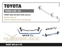 Hardrace Front Sway Bar 25.4 mm - 08+ Toyota Townace / Liteace S400