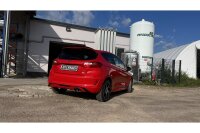 FOX System incl. exhaust flap from OPF - 2x90 mm Typ 25 - 19+ Ford Fiesta VIII JHH