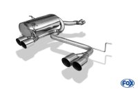 FOX final silencer M3-Look V2 - 4x90mm Typ 14 centered - BMW E46 320/323/325/328/330