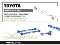 Hardrace Rear Upper Control Arm adjustable (Harden Rubber) - 08+ Toyota Townace / Liteace S400