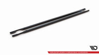 Maxton Design Seitenschweller Ansatz schwarz Hochglanz - 21+ VW Taigo R-Line MK1