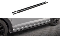 Maxton Design Side Skirt extensions black gloss - 21+ VW Taigo R-Line MK1