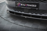 Maxton Design Frontansatz V2 schwarz Hochglanz - 21+ VW...