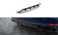 Maxton Design Middle diffuser rear extension DTM Look black gloss - 19+ Audi A4 B9 Competition