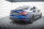 Maxton Design Mittlerer Diffusor Heckansatz DTM Look schwarz Hochglanz - 19+ Audi A4 B9 Competition