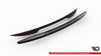 Maxton Design Attachment Rear Spoiler Cap black gloss - 17+ Audi A8/S8 D5 (+S-Line)