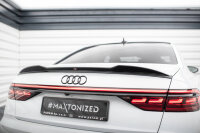 Maxton Design Aufsatz Heckspoiler Abrisskante schwarz Hochglanz - 17+ Audi A8/S8 D5 (+S-Line)