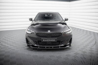 Maxton Design Street Pro Front Lip V.1 black gloss - 21+ BMW 2 G42 Coupe