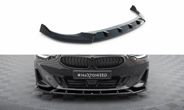 Maxton Design Cup Spoilerlippe V.2 schwarz Hochglanz - 21+ BMW 2 G42 Coupe