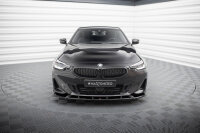 Maxton Design Cup Spoilerlippe V.2 schwarz Hochglanz - 21+ BMW 2 G42 Coupe