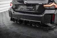 Maxton Design Heckansatz Diffusor V.1 schwarz Hochglanz - 23+ BMW M2 G87