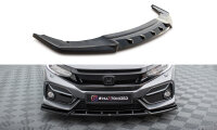 Maxton Design Cup Front Lip black gloss - 17-22 Honda...