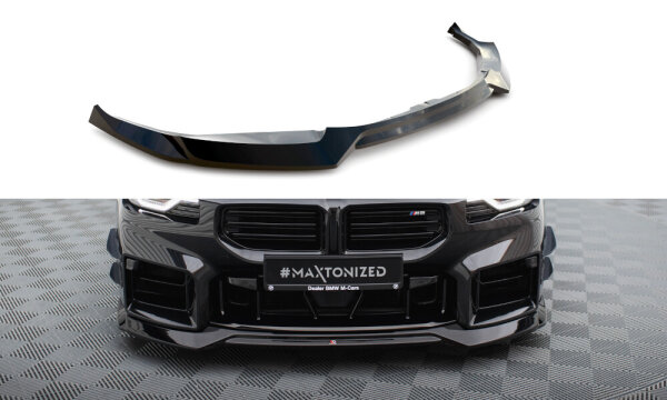 Maxton Design Cup Front Lip V.1 black gloss - 23+ BMW M2 G87