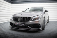 Maxton Design Cup Spoilerlippe V.1 schwarz Hochglanz - 18-21 Mercedes C63 W205 AMG Facelift