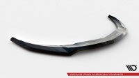 Maxton Design Cup Front Lip V.1 black gloss - 15-18 Mercedes A W176 AMG-Line Facelift