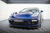 Maxton Design Cup Front Lip V.1 black gloss - 20+ Porsche Panamera E-Hybrid 971 Facelift