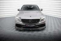 Maxton Design Cup Spoilerlippe V.2 schwarz Hochglanz - 18-21 Mercedes C63 W205 AMG Facelift