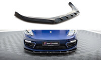 Maxton Design Cup Front Lip V.2 black gloss - 20+ Porsche Panamera E-Hybrid 971 Facelift