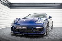 Maxton Design Cup Spoilerlippe V.2 schwarz Hochglanz - 20+ Porsche Panamera E-Hybrid 971 Facelift