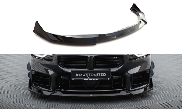 Maxton Design Cup Front Lip V.5 black gloss - 23+ BMW M2 G87