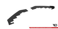 Maxton Design Front Flaps black gloss - 14-17 BMW 4 Series F36 Gran Coupe