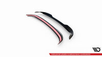 Maxton Design Attachment Rear Spoiler Cap Upper black gloss - 17-22 Honda Civic Sport MK 10