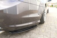 Maxton Design Rear extension Flaps diffuser black gloss - 06-10 Mercedes CL 500 C216 AMG-Line