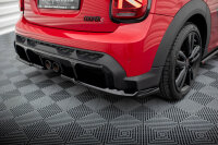 Maxton Design Heckansatz Flaps Diffusor schwarz Hochglanz - 22+ Mini Cooper S John Cooper Works F56 Facelift