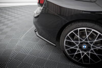 Maxton Design Heckansatz Flaps Diffusor V.1 schwarz Hochglanz - 21+ BMW 2er Serie G42 Coupe