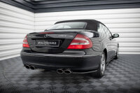 Maxton Design Rear extension Flaps diffuser V.1 black gloss - 02-09 Mercedes CLK W209