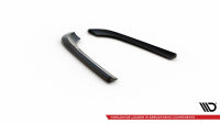 Maxton Design Rear extension Flaps diffuser V.1 black gloss - 02-09 Mercedes CLK W209